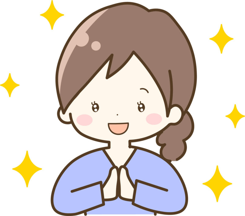 感動する女性