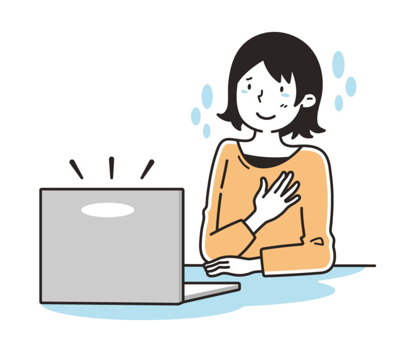 共感する女性